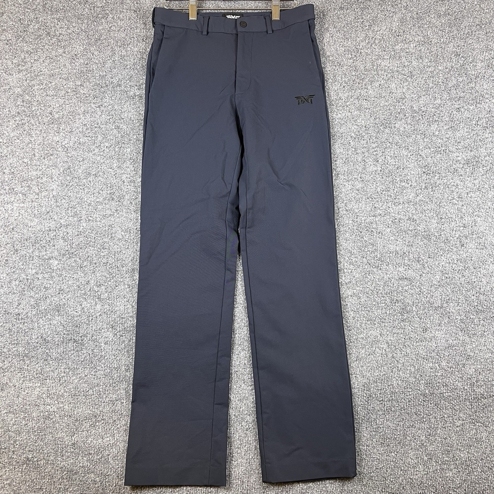 PXG Pants Mens 30x32 Navy Blue Parsons Xtreme Golf Stretch Essential Slacks